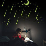 Bedroom,Fluorescent,Stars,Stickers,Plastic