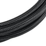 Nylon,Braided,Black,Stainless,Steel