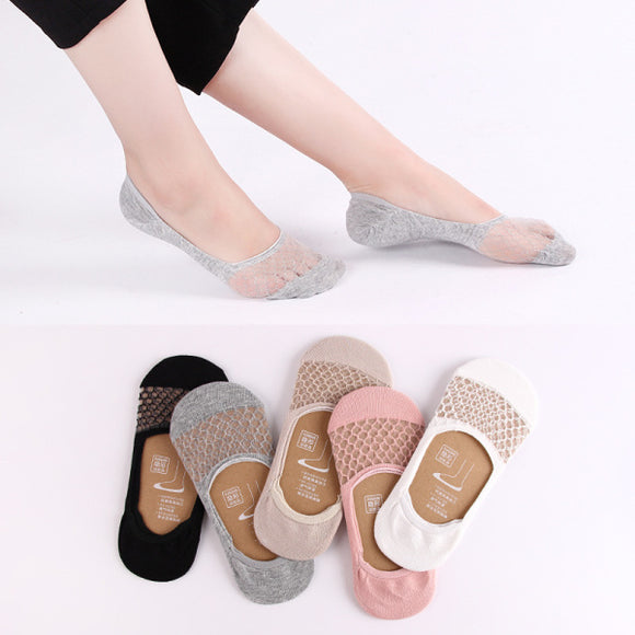 Women,Summer,Invisible,Breathable,Antiskid,Breathable,Socks