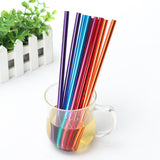 Aluminum,Drinking,Straw,Straws,Reusable,Slurpee,Cocktail,Drinking,Straw,Party,Supplies