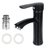 Matte,Black,Bathroom,Faucet,Basin,Mixer,Single,Handle