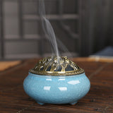 Ceramic,Incense,Burner,Censer,Stick,Holder,Catcher,Alloy,Cover,Aromatherapy,Decor