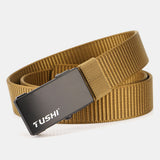 TUSHI,120CM,Men's,Automatic,Buckle,Nylon,Belts,Simple