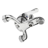 Chrome,Bathroom,Mixer,Faucet,Bathtub,Shower,Mixing,Vavle,Spout,Mount