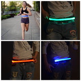 Flashing,Waistband,Safety,Reflective,Waistband,Bicycle,Jogging,Running