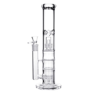 14Inch,Boongs,Birdcage,Double,Percolator,Glass,Water,Hookkahhs,Water,Boong,Pipes