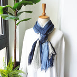 Women,Cotton,Gradient,Color,Natural,Casual,Protection,Literary,Style,Scarf