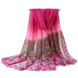 Women,Printing,Chiffon,Scarves,Shawls,Casual,Outdoor,Scarf