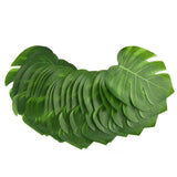 60Pcs,Tropical,Artificial,Leaves,Hawaiian,Hibiscus,Flowers,Wedding,Birthday,Party,Decoration,Table,Decorations