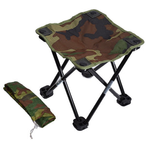 Camouflage,Contraction,Folding,Stool,Recreational,Fishing,Chair,Portable,Stool,Fishing