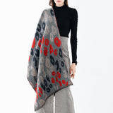 Women,200*66CM,Leopard,Artificial,Cashmere,Scarf,Winter,Shawl