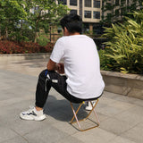 IPRee,100KG,Bearing,Aluminum,Portable,Picnic,Stool,Outdoor,Folding,Chair,Camping,Fishing,Travel,Beach,Chair