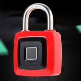 Smart,Fingerprint,Keyless,Stainless,Steel,Rechargeable,Luggage,Padlock,Phone,Unlock