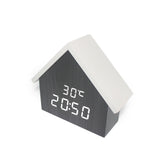 Alarm,Clock,Electronic,Digital,Display,Clocks,House,Shape,Desktop,Decoration