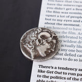 Silver,Plated,Drachm,Ancient,Alexander,Great,Greek,Coins,Decorations