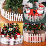 12PCS,Plastic,Fence,Decorations,White,Christmas,Ornaments,Miniature,Border,Grass,Fence