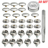 10Set,Stainless,Steel,Cover,Canopy,Fittings,Fastener,Tools