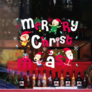 Miico,XL616,Christmas,Sticker,Decoration,Sticker,Window,Sticker,Decorative,Stickers