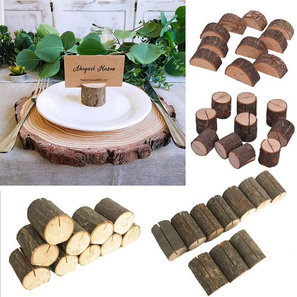 Wooden,Holders,Photo,Wedding,Party,Decorations