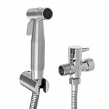 Stainless,Steel,Toilet,Bidet,Faucet,Sprayer,Bathroom,Cleaning