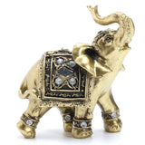 Resin,Elephant,Trunk,Statue,Lucky,Wealth,Figurine,Decoration