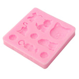 Chocolate,Candy,Jelly,Fondant,Silicone,Baking,Bakeware,Mould