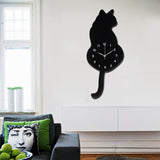 Lovely,Animal,Shaped,Swinging,Pendulum,Clock,Decor