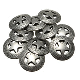 10pcs,Conchos,Leather,Craft,Texas,Saddle,Western,Rodeo,Leather,Leathercraft,Accessories