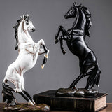 Resin,Horse,Statue,Ornament,Figurine,Hotel,Horse,Decorations