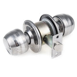 Stainless,Steel,Round,Handle,Privacy,Bathroom