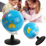 8.5cm,World,Globe,Atlas,Swivel,Stand,Geography,Educational,Decor