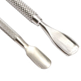 Stainless,Steel,Cuticle,Spoon,Pusher,Remover,Cutter,Nipper,Clipper,Manicure