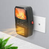 KCASA,1000W,Heater,Flame,Heater,Desktop,Heater,Office,Warmer,Remote,Control,Heater,Winter