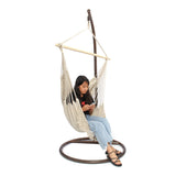 Outdoor,Portable,Hammock,Chair,Outdoor,Indoor,Garden,Collapsible,Garden,Hanging,Chair,Wooden,Stick,Garden,Swing