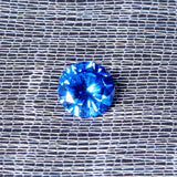 3.25ct,Sapphire,Round,Faceted,Shape,AAAAA,Loose,Gemstone,Decorations