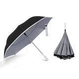 KCASA,Double,Layer,Reverse,Umbrella,Reflective,Windproof,Protection,Umbrel