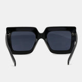 Unisex,Casual,Thick,Frame,Square,Shape,Letter,Printing,Protection,Sunglasses