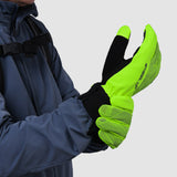 WHEEL,Gloves,Finger,Women,Velvet,Breathable,Winter,Gloves,Waterproof,Reflective,Outdoor,Cycling