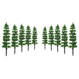 10Pcs,Miniature,Trees,Model,Train,Garden,Wargame,Scenery,Layout,Diorama,Decorations