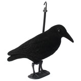 Birds,Decoy,Plastic,Flocked,Black,Decoration,Hunting,Camping