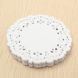 180pcs,3.5'',White,Paper,Round,Doilies,Wedding,Party,Craft,Decorations,8.8cm