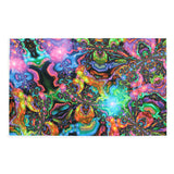 100cmx60cm,Psychedelic,Trippy,Cloth,Poster,Photo,Fabric,Decor