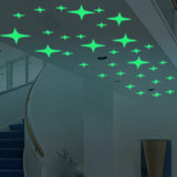 Honana,22PCS,Fluorescent,Blinking,Stars,Sticker,Bedroom,Decor