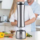 Automatic,Electric,Pepper,Shakers,Stainless,Steel,Adjustable,Pepper,Grinder