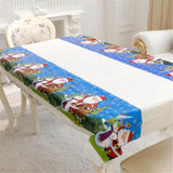 110x180cm,Rectangular,Disposable,Table,Cloth,Christmas,Tablecloth,Printed,Table,Cover