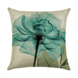 45x45cm,Various,Flower,Style,Cotton,Linen,Pillowcases,Decorations,Pillow