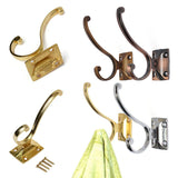 Retro,Alloy,Mount,Hooks,Towel,Clothes,Hanger