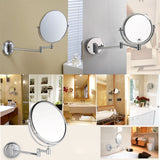 F6106,F6108,Mounted,Chrome,Finished,Bathroom,Accessories,Mirrors,Adjustable,Distance