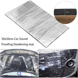 30x50cm,Sound,Proofing,Deadening,Aluminum,Flame,Retardant