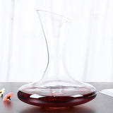 1500ml,Elegant,Crystal,Glass,Decanter,Carafe,Aerator,Pourer